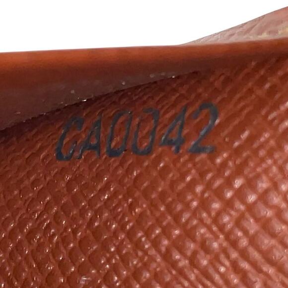 VTG Louis Vuitton Monogram Envelope Carte De Vistie Card Holder Wallet W/Box - Picture 7 of 15